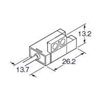 小型・コの字型マイクロフォトセンサ[アンプ内蔵] PM-44/PM-54(終了品)