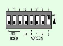 アドレス設定用